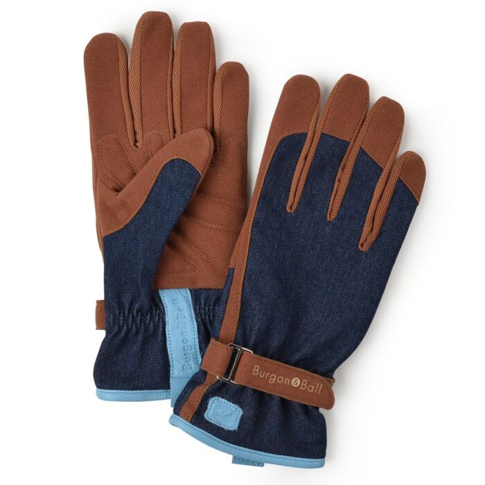 Burgon & Ball Love the Glove - Denim-Ladies Small/Medium (6.5 - 7)-1